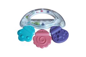Bijtring met beweegbare items