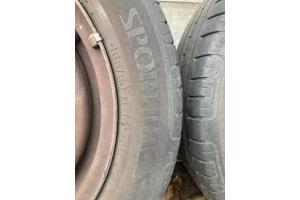 2x zomerbanden met velg 165/60 R14 75H vredestein