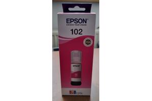 6x nieuwe originele Epson 102 Inkt (Zwart en Magenta)