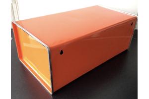 Vintage Oranje Broodtrommel