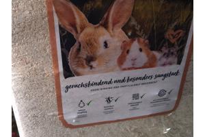 Bodembedekking voor konijnen & hamsters etc.