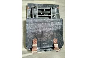 Basil dubbele fietstas voor MIK systeem