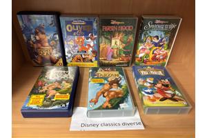 Disney videobanden classics video origineel + Tarzan 2