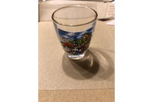 Borrelglaasje Oberammergau (Zuid-Duitsland) borrel glas