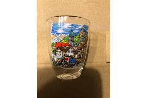 Borrelglaasje Oberammergau (Zuid-Duitsland) borrel glas