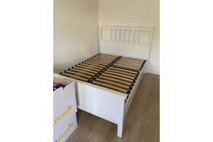 Wit ikea bed frame 140 cm