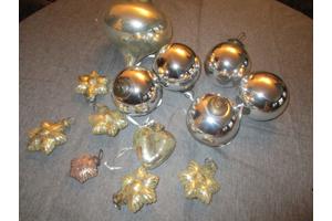 Lot Glazen Kerstballen