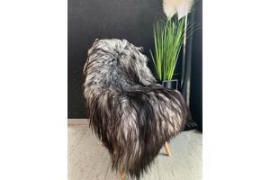 Schapenvachten, decoratief lang haar, biologisch gelooid