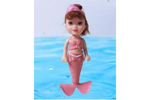 Mermaid zeemeermin pop roze 18cm