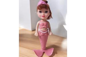 Mermaid zeemeermin pop roze 18cm