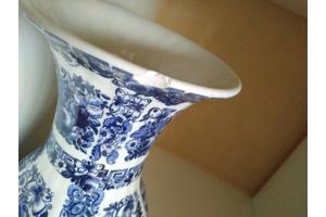 2 mooie FG Ceramiche Artistiche vazen 30cm