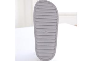 Slippers effen grijs 41