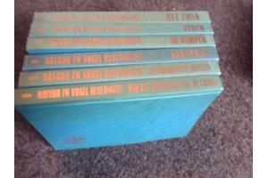 Boeken;Natuur en vogelreservaat 6 stuks,prachtige exemplaren