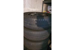 4 16 inch velgen met banden 5x100 golf vw audi seat