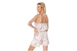 Just me playsuit lichtroze ibiza style one size XS-S-M