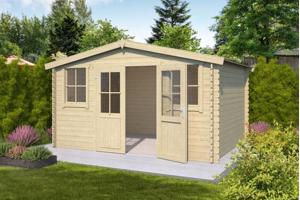 Blokhut Dallas 376x292 Onbehandeld vuren