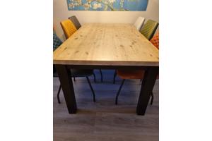 Massief beuken eettafel