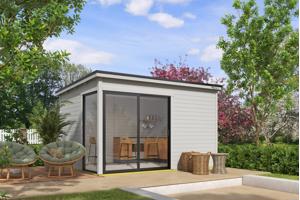 Blokhut Olivia 385x295 Onbehandeld vuren