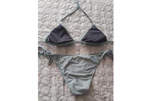 tweedelige bikini khaki groen L