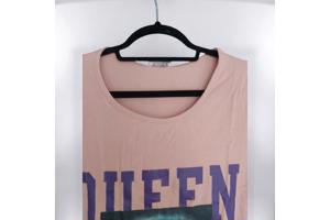 Shirt jurk Queen roze M