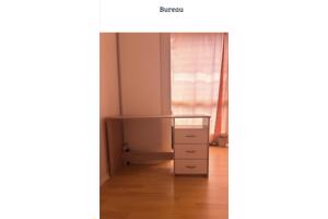 Bureautafel Hout/wit