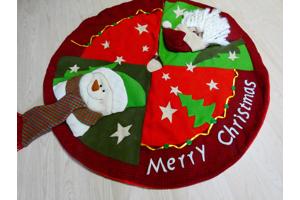 Grappig dik Kerstboom kleed(intratuin