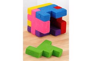 3x gum kubus puzzel 3x3cm