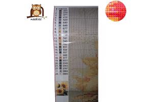 nr 28 Diamond Painting zonnebloemen 50x40cm (vierkant)