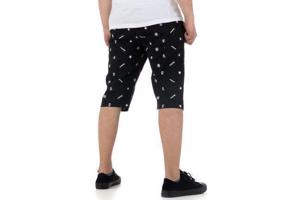 Korte broek zwart boot tekens W30-F40
