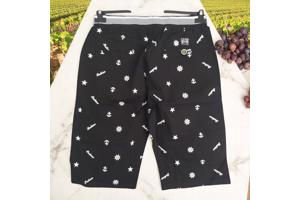 Korte broek zwart boot tekens W30-F40