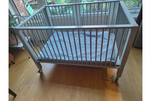 Box meerling, tweeling, eenling hout met boxkleed
