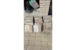 Terrastegels diversen 40 m2