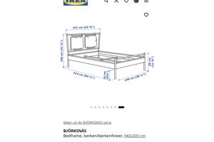 IKEA bed 140 x200