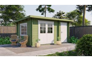 Blokhut - Tuinhuis Santander | 34 mm | vuren onbehandeld