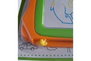 Magnetich teken bord oranje groen klein formaat