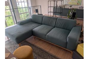 Groene Bank met Chaisse Longue