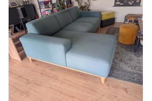 Groene Bank met Chaisse Longue