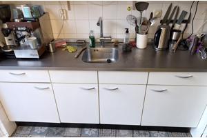 Complete bruynzeel keuken met RVS blad en spoelbak