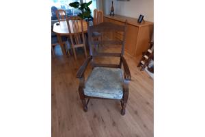 Houten stoel vintage