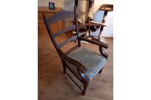 Houten stoel vintage