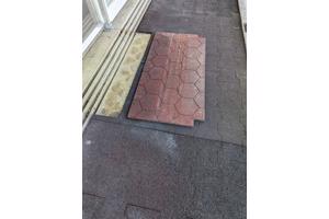 Kunststof matten ca 4 cm dik