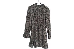 Zomer jurk met lange mouwen L