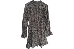 Zomer jurk met lange mouwen L