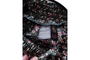 Zomer jurk met lange mouwen L