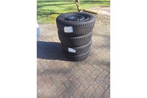 winterbanden op velgen 4 stuks, golf 5