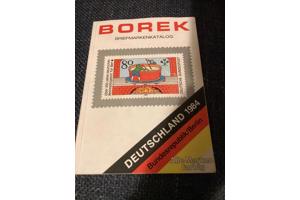 Borek briefmarkenkatalog Deutschland 1984 BRD Duitsland