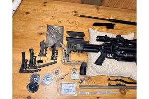 FX Impact M3 .22 en .30 volledig uitgeruste set.