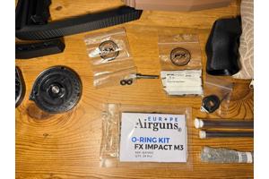 FX Impact M3 .22 en .30 volledig uitgeruste set.