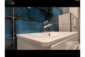 Actie tegel Cifre montblanc blauw 20x50 cm voorraad tegel