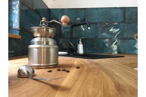 Actie tegel Cifre montblanc blauw 20x50 cm voorraad tegel